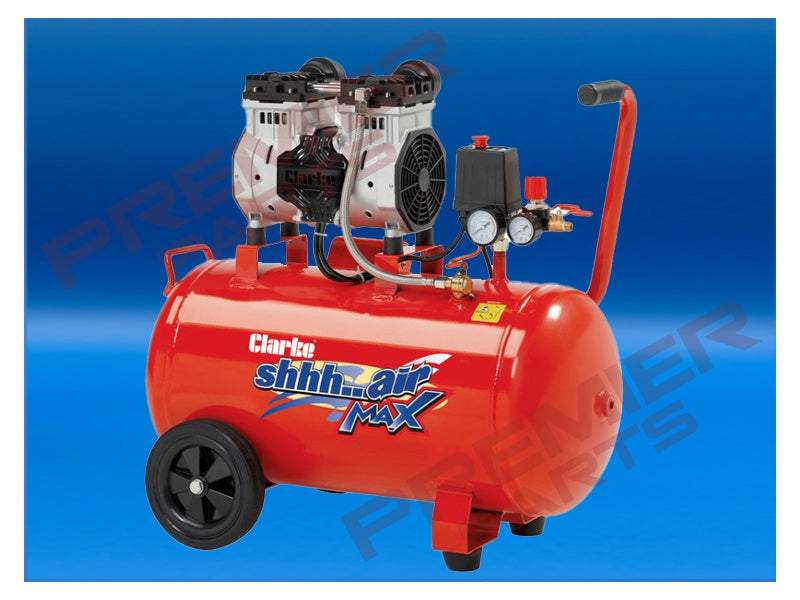 SHHH50/150 Shhh Air Max 7cfm 50 Litre 1.5HP Low Noise Oil Free Air Compressor (230V)