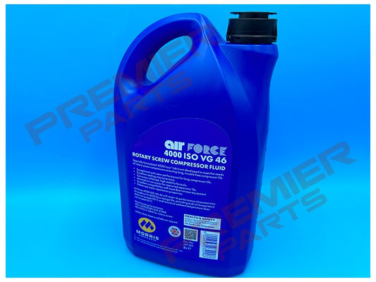 Morris Air Force 4000 ISO VG46 Compressor Oil 5Ltr AFF005