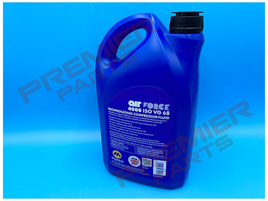 Morris Air Force 4000 ISO VG 68 Compressor Oil 5Ltr AFO005