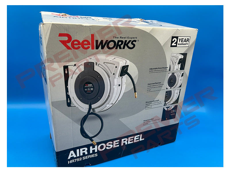 REDASHE C2752A WATER & COMPRESSED AIR HYBRID HOSE REEL 15M X 3/8" + 1/4" ADAPTORS
