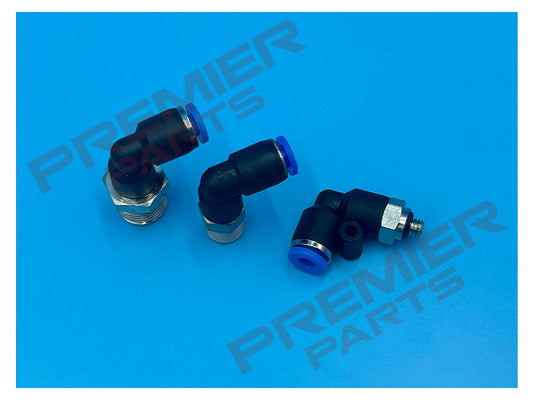 PUSH FIT SWIVEL ELBOW 4MM X MALE BSPT