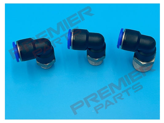 PUSH FIT SWIVEL ELBOWS FOR 12MM TUBE X BSPT MALE