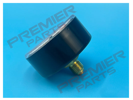 PRESSURE GAUGE 63MM 0-20BAR 1/4 BACK ENTRY