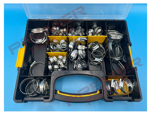 SEALEY Hose Clip Assortment 8-57mm 85pc SHC85AC