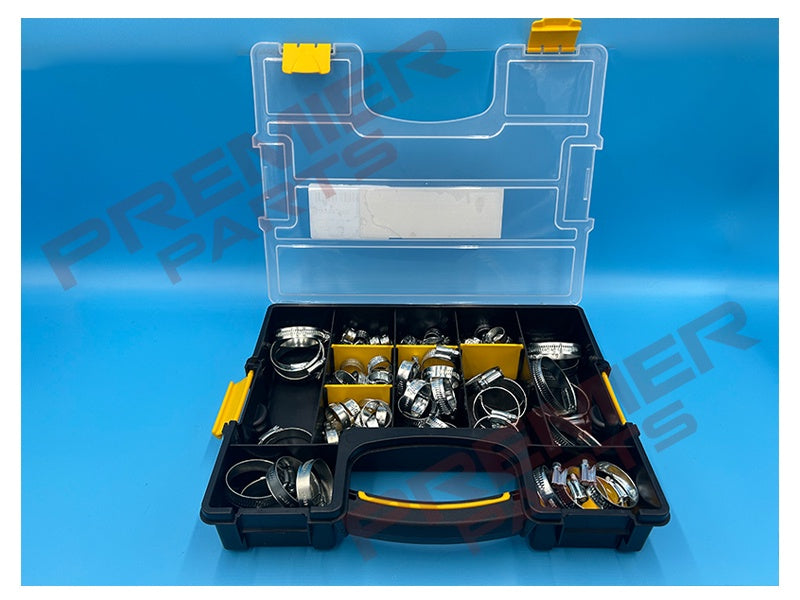 SEALEY Hose Clip Assortment 8-57mm 85pc SHC85AC