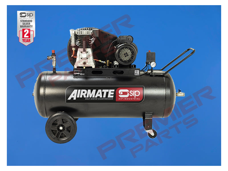 SIP BD 3HP 150ltr Belt Drive Compressor 06476