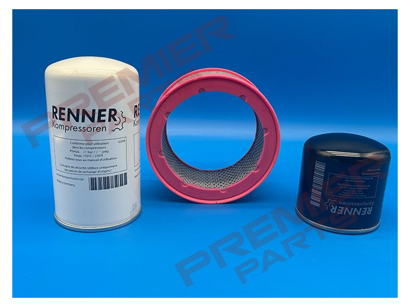 07853 OEM Renner WP1 RS-B 7.5 (7.5 Bar) 2,000 Hr  Service Kit R/Logic
