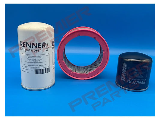 07853 OEM Renner WP1 RS-B 7.5 (7.5 Bar) 2,000 Hr  Service Kit R/Logic