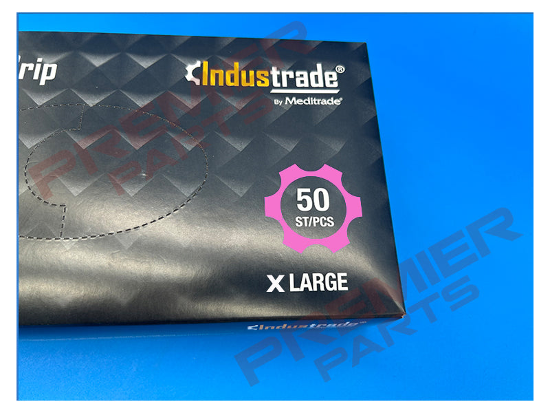 Black Diamond Grip Nitrile Gloves (50s) M,  L, XL