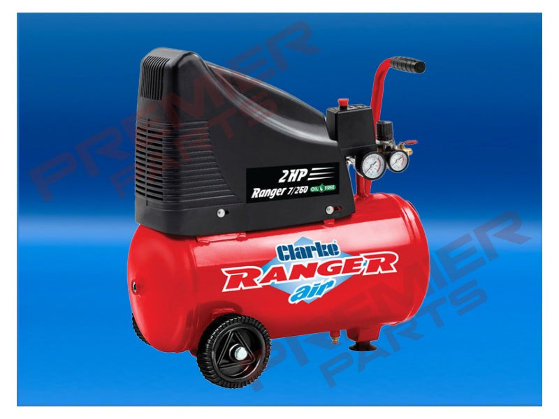 Ranger 7/260 7.8cfm 24 Litre 2HP Air Compressor (230V)