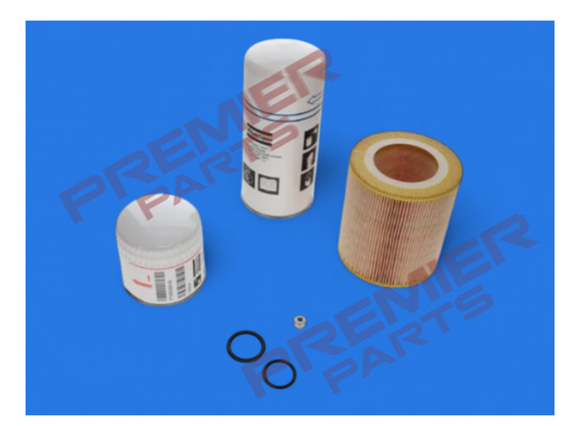 2901200610 OEM ABAC Service Kit ABAC GA7-15VSD+ - Oil, Air, Sep