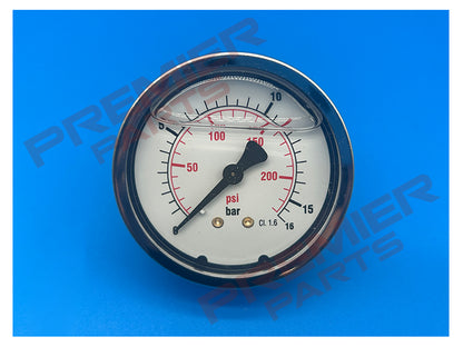 6214349200 OEM ABAC PRESSURE GAUGE D63 1/4 11B