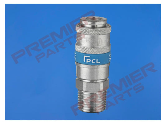 PCL S19 AC21JM Airflow Coupling Half Male Thread R 1/2
