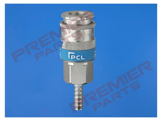 PCL S25 AC7106 COUPLING HALF 1/4 (6MM) BARB