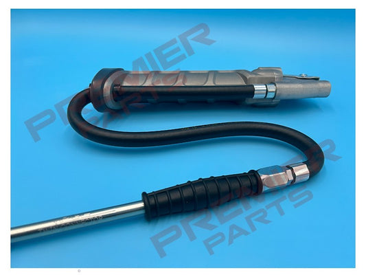 PCL Airforce MK4 Tyre Inflator 0.53m Hose Twin Hold-on Connector AFG4H03