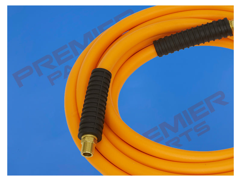 AHHC15 SEALEY High-Visibility Hybrid Air Hose with 1/4"BSP Unions 15m x 8mm
