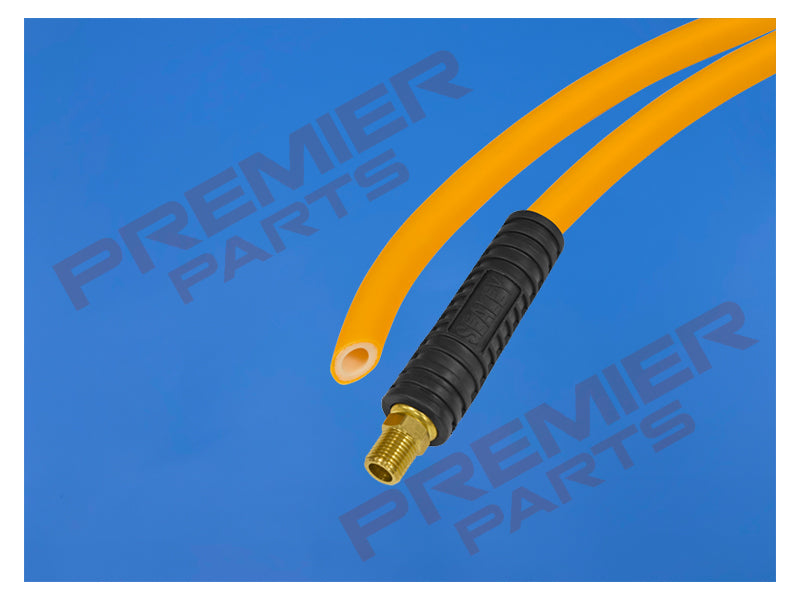 AHHC5 SEALEY High-Visibility Hybrid Air Hose with 1/4"BSP Unions 5m x 8mm