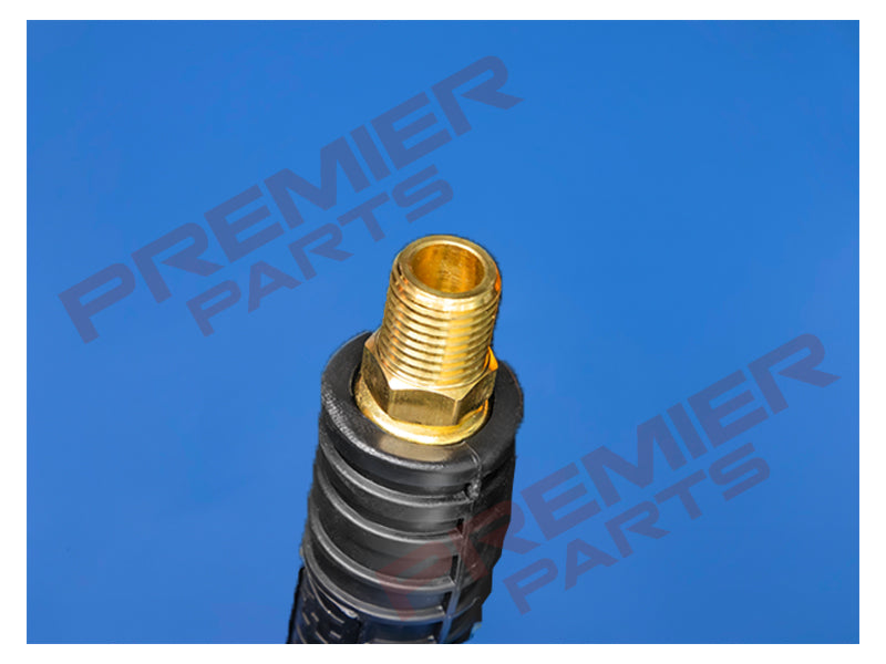 AHHC5 SEALEY High-Visibility Hybrid Air Hose with 1/4"BSP Unions 5m x 8mm