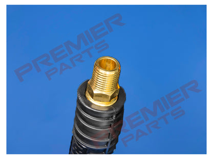 AHHC5 SEALEY High-Visibility Hybrid Air Hose with 1/4"BSP Unions 5m x 8mm