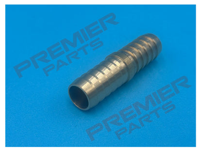 BRASS BARB HOSE JOINERS 1/4, 5/16, 3/8 1/2