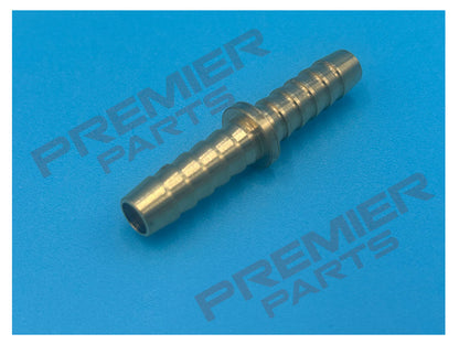 BRASS BARB HOSE JOINERS 1/4, 5/16, 3/8 1/2