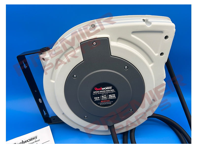 REDASHE C2752A WATER & COMPRESSED AIR HYBRID HOSE  REEL 15M X 3/8" + 1/4" ADAPTORS
