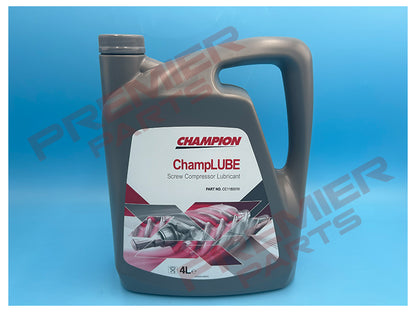 CC1180019 OEM Champion Screw Compressor Oil/Lube 4 Litres