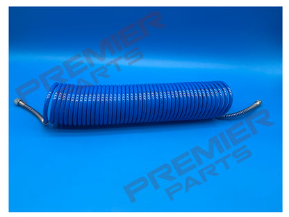 CH9F Coil Hose 9M With 1/4 Swivel Nuts (Cone Seats)
