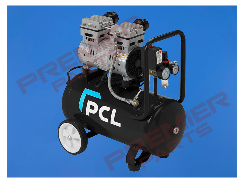 CMS24OF PCL 24L 1.0HP Direct Drive Oil Free Low Noise Compressor, 116psi(8bar) 138 l/min