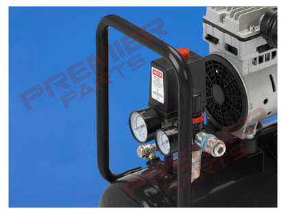 CMS24OF PCL 24L 1.0HP Direct Drive Oil Free Low Noise Compressor, 116psi(8bar) 138 l/min