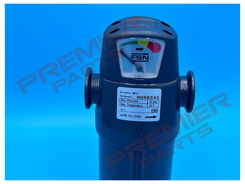 9058243 OEM FINI HM10 Hyper Filter 0.01 Micron, 833 L/Min, 30cfm, 3/8" G