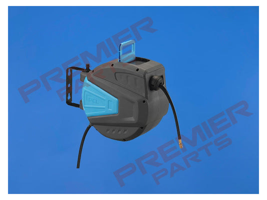 PCL Bench Top Hose Reel, Air Hose, 8m of 8mm i/d Hose