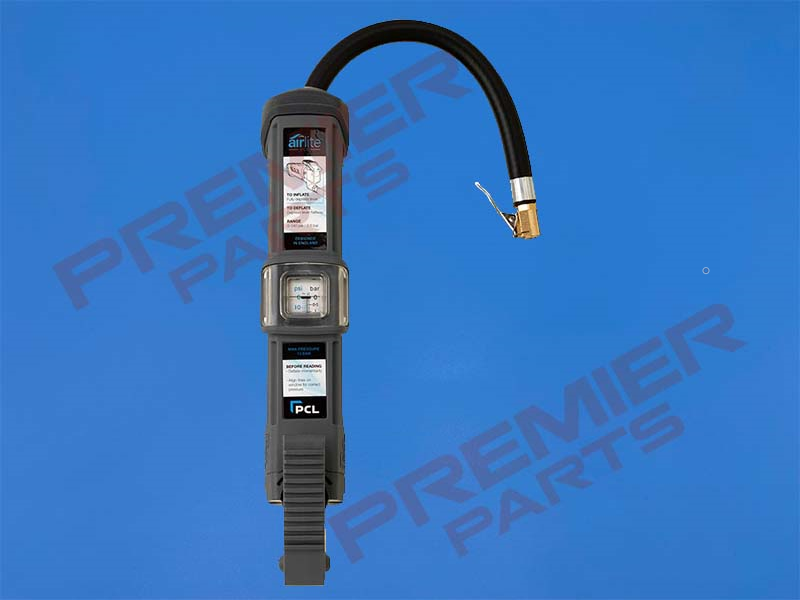 LAG1H08 PCL Airlite eco Tyre Inflator 0.4m Hose Euro Clip-on Connector