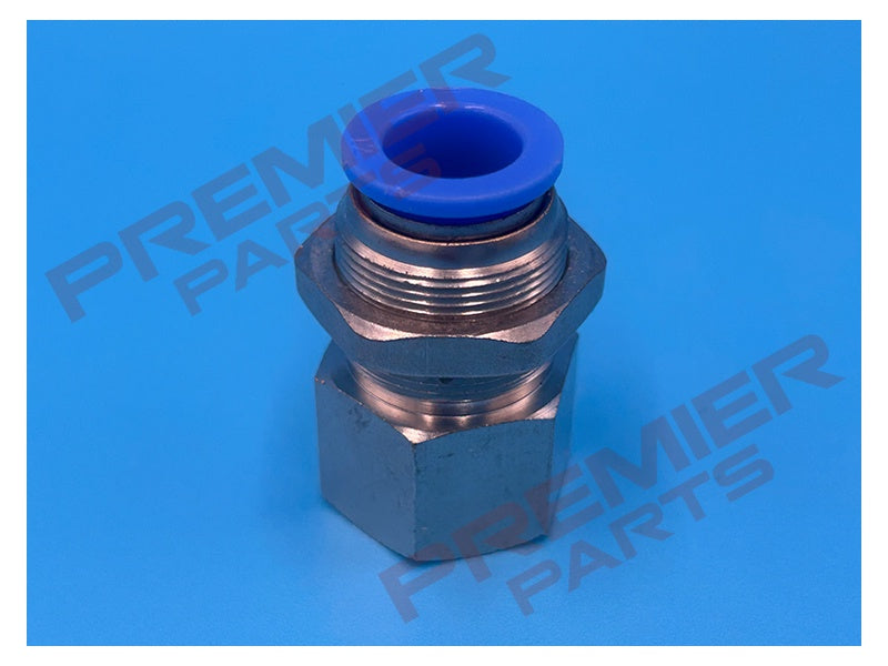 PUSH FIT X BSPF BULK HEAD FOR METRIC TUBE