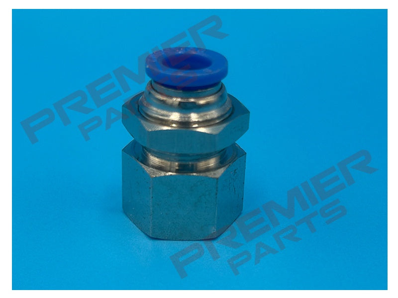 PUSH FIT X BSPF BULK HEAD FOR METRIC TUBE