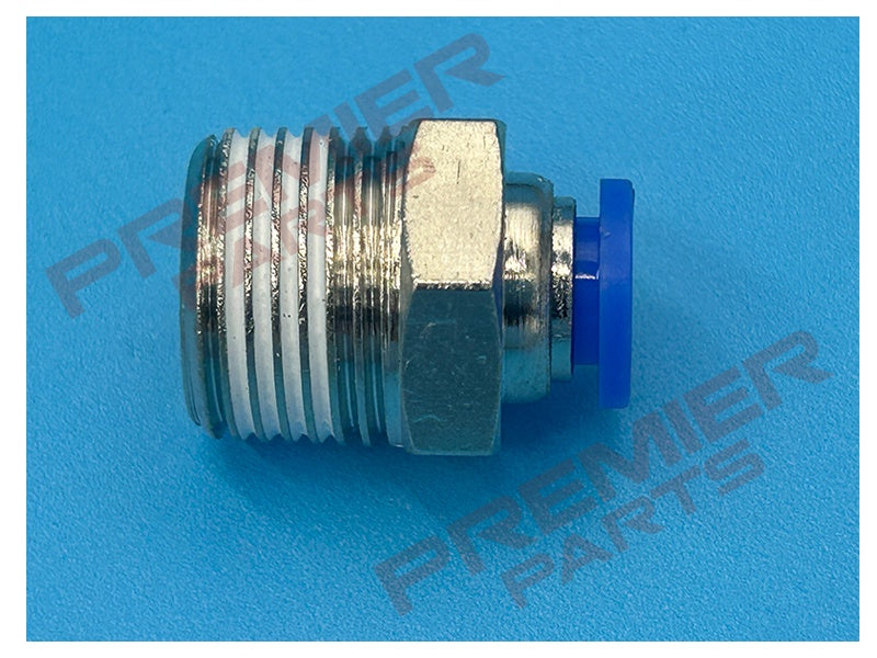 4MM PUSH FIT STUD FOR METRIC TUBE X BSPT MALE
