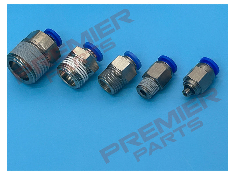 PUSH FIT STUDS 8MM X BSPT MALE