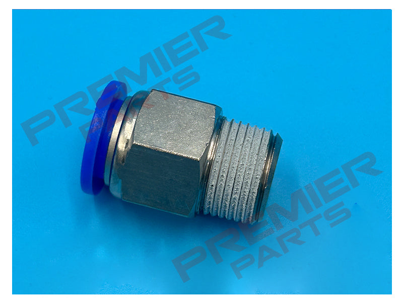 PUSH FIT STUDS FOR 12MM TUBE X BSPT MALE