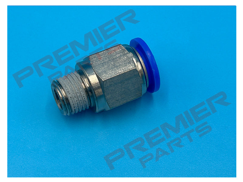 PUSH FIT STUDS FOR 12MM TUBE X BSPT MALE