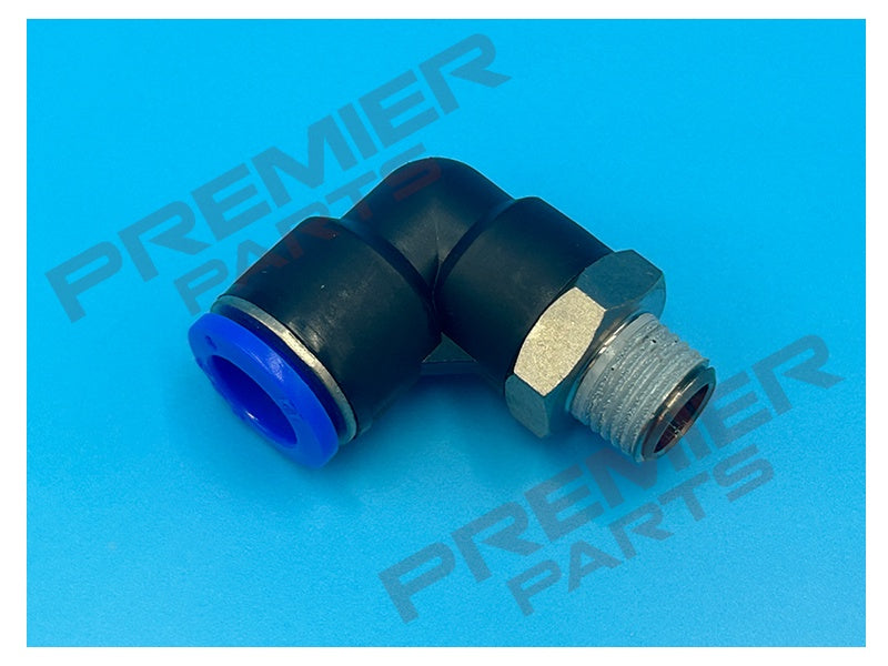 PUSH FIT SWIVEL ELBOWS FOR 12MM TUBE X BSPT MALE