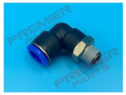PUSH FIT SWIVEL ELBOWS FOR 12MM TUBE X BSPT MALE
