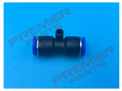 PUSH FIT UNION UNEQUAL FOR METRIC TUBE
