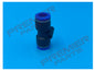 PUSH FIT EQUAL STRAIGHT UNION FOR METRIC TUBE 4-12MM