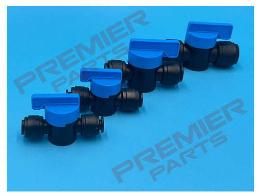 PUSH FIT IN LINE VALVE FOR METRIC TUBE 6mm / 8 mm / 10mm / 12mm