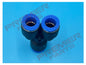 PUSH FIT EQUAL Y FOR METRIC TUBE 4MM - 12MM OD Equal Y