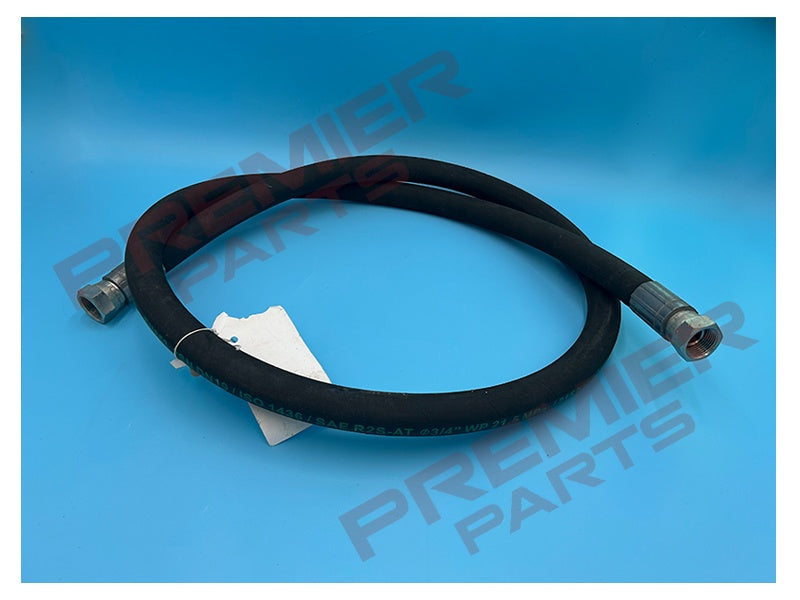 3/4" BSP Female Straight x 30.2mm OD x 3/4" ID Hydraulic Hose Assembly