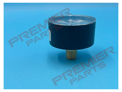 PRESSURE GAUGE 50MM 1/4 BACK 0-20BAR