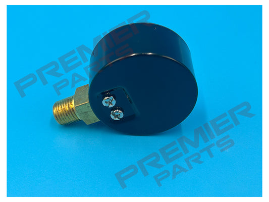 PRESSURE GAUGE 50MM 1/4 BOTTOM 0-20BAR