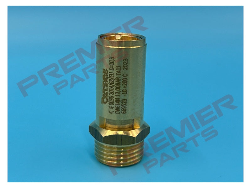 1/2 12 BAR SAFETY VALVE PRV WITH CERT
