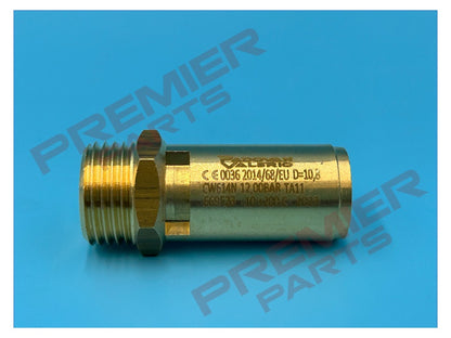 1/2 12 BAR SAFETY VALVE PRV WITH CERT